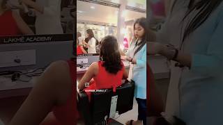 Hairstylist and makeup artist shorts love ytshorts viralvideo trending [upl. by Aliek]