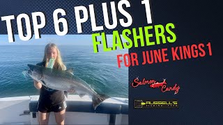 Top 6  1 June King Salmon Flashers [upl. by Yung]