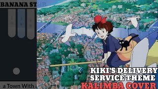 kikis delivery service theme  kalimba cover keylimba app Easy tabs [upl. by Eisso]