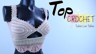 Fácil Top Crochet Paso a Paso [upl. by Zannini]