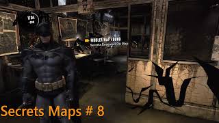 Batman Arkham Asylum  All Riddlers Secrets Maps Locations [upl. by Fawna]