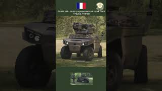 DRAILER  Multipurpose tactical robot from Arquus France army military [upl. by Airt]