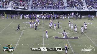 Tallassee Tigers Football vs Talladega [upl. by Holli920]