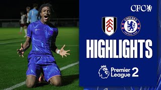 Fulham U21 06 Chelsea U21  HIGHLIGHTS  PL2 202425 [upl. by Kacerek]