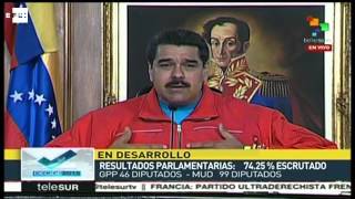 La oposición gana las elecciones en Venezuela y Maduro acepta la derrota [upl. by Burtis513]