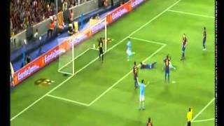 Strepitoso goal in rovesciata annullato a Cavani Barcellona  Napoli  Trofeo Gamper [upl. by Oirramaj]