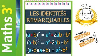 Maths brevet identités remarquables [upl. by Adolph449]