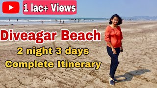 Diveagar Complete Itinerary  2 night 3 days tour diveagar  Best beach near Pune  Findingindia [upl. by Yvor955]