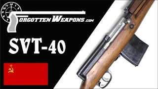 SVT40 The Soviet Standard Semiauto from WW2 [upl. by Ike]