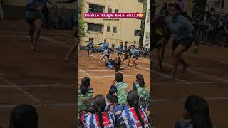 Double thigh hole skill 🤔shorts kabaddi prokabdai trending kabaddizone viral reel [upl. by Awe]