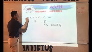 Alquenos Ramificados Con Más De Un Doble Enlace  Alex Reyes [upl. by Amliw520]