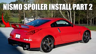 How To Install a Nismo 350Z 3rd Brake Light [upl. by Novets]