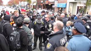 Chase Bank Protest Seattle Multiple Arrests Part II [upl. by Anyd]