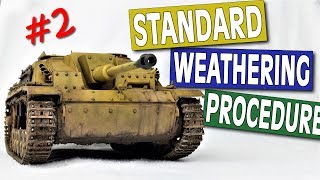 How to Paint amp Weather KURSK Camouflage  Standard Weathering Procedure Ep2 [upl. by Gaskin206]