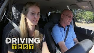 Learner comes within inches of a terrible car accident  Driving Test Australia [upl. by Ymassej]