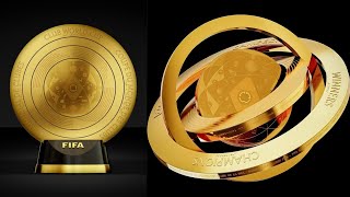 PRESENTADO EL NUEVO TROFEO DEL MUNDIAL DE CLUBES DE LA FIFA 🌕🏆⚽️  futbol fifa [upl. by Georgeanne]