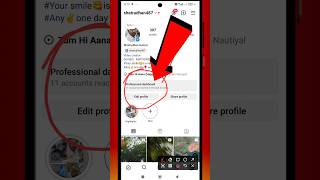 instagram professional dashboard kaise hataye 2024 instagram professional Account kaise hataye [upl. by Enajharas]