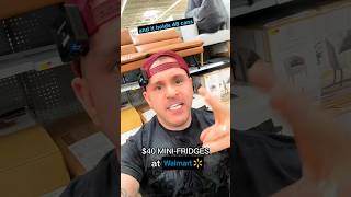 🚨 40 Mini Fridge at Walmart CHEAP Clearance Kitchen Appliance Find  Save Money Shopping Hack [upl. by Thun]