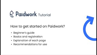 Paidwork Tutorials How to get started on Paidwork [upl. by Umeh]