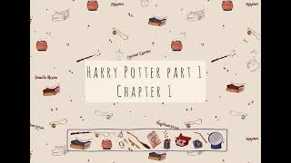 Harry Potter and the philosopher’s stone audiobook Stephen Fry chapter 1 [upl. by Pansy938]