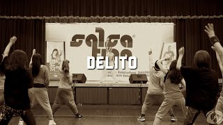 DELITO  Nathy Peluso  SALSATION®︎ CHOREOGRAPHY SMT GRACE [upl. by Harsho]