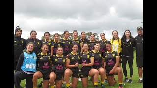 Central 7s Womens final 2024 Wellington 28 v Manawatu 24 [upl. by Laurentia]