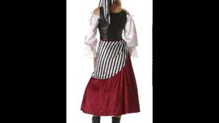 Theatrical Quality Deluxe Pirate Wench Adult Womens Costume [upl. by Uahsoj]