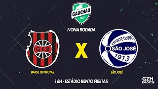 AO VIVO com imagens Brasil de Pelotas x São josé  Gauchão 2024  18022024 [upl. by Hoagland]