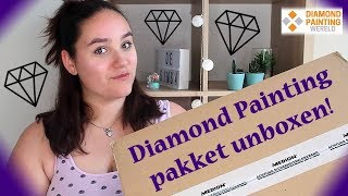 Diamond Painting ツ Pakket unboxen [upl. by Mok]