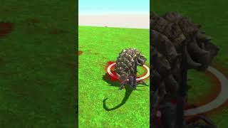 Ankylosaurus VS Emperor Scorpion Battle  Animal Revolt Battle Simulator [upl. by Anstice769]