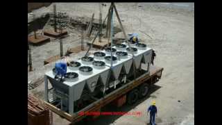 AIR COOLED CHILLER INSTALLATION [upl. by Kcirded]