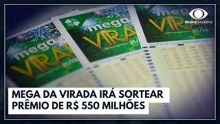 Mega da Virada Pessoas sonham em começar 20024 com R 500 mi na conta  Jornal da Noite [upl. by Briny]