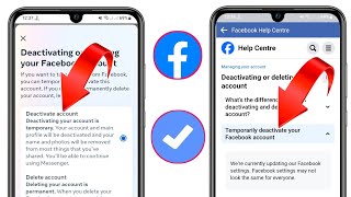 Comment désactiver un compte Facebook 2024  Comment désactiver temporairement un compte Facebook [upl. by Heiney563]