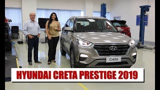 Hyundai Creta Prestige 20 2019  Apresentação por Emilio e Camila Camanzi [upl. by Odo738]