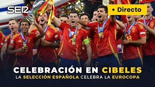 CARRUSEL DEPORTIVO  CELEBRACIÓN DE ESPAÑA EN MADRID TRAS GANAR LA EURO 2024 15072024 [upl. by Thorncombe]