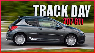 My first Track Day with Peugeot 207 GTI [upl. by Aney]