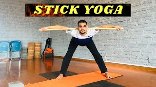 42Minutes Stick Yoga Sequence Perform With Master Sourav  Gay Trung Gian  Kiows [upl. by Atinehs]