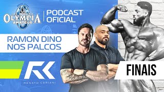 FINAIS RAMON DINO NO PALCO MR OLYMPIA BRASIL 2024 AO VIVO DA FEIRA  IRONCAST 399 [upl. by Alica]