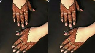 Kashees Finger mehndi design 2020  Kashif Aslam inspired signature mehndi designKashees mehndi [upl. by Teiv]