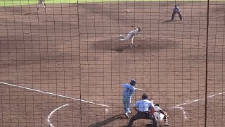 2016102 大木惇司 （日本体育大学） 城西大戦 左越え二塁打 1年秋 [upl. by Dukie]