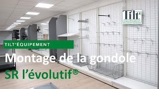 Comment monter une gondole fond grille SR lévolutif®   TiltÉquipement [upl. by Isyad989]