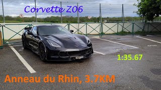 Anneau du rhin  Corvette Z06 fast lap [upl. by Kenton903]