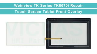 TK6070i Weinview TK HMI Touch Glass Front Overlay Replacement [upl. by Leanne]