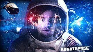 THIS GAME IS AMAZING  Breathedge Part 1  Space Survival Game [upl. by Monahan]