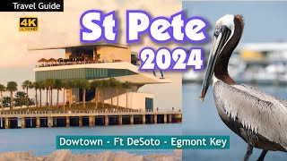 St Petersburg FL 2024 Travel Guide  Fort DeSoto amp Egmont Key [upl. by Vanden]