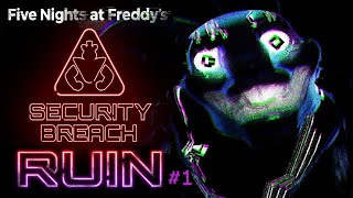 FNAF Security Breach  Ruin Part 1  GREGORY IS TRAPPED IN THE PIZZAPLEX [upl. by Akimet]