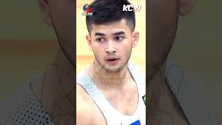 Kobe Paras BLOCK or GOALTENDING vs Indonesia shorts [upl. by Hartfield]