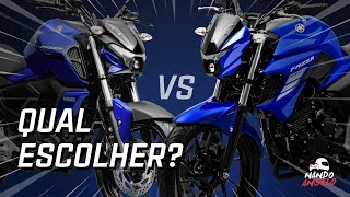 FZ15 OU FZ25 QUAL A MELHOR ESCOLHA 🤔 yamaha [upl. by Eliason]