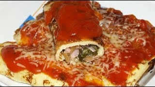 Canelones de Verdura Dukan  Dukan Vegetable Cannelloni  Receta Fase Crucero [upl. by Giarg220]