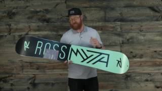 2017 Rossignol Myth Amptek Snowboard Review  TheHousecom [upl. by Aihtnyc]